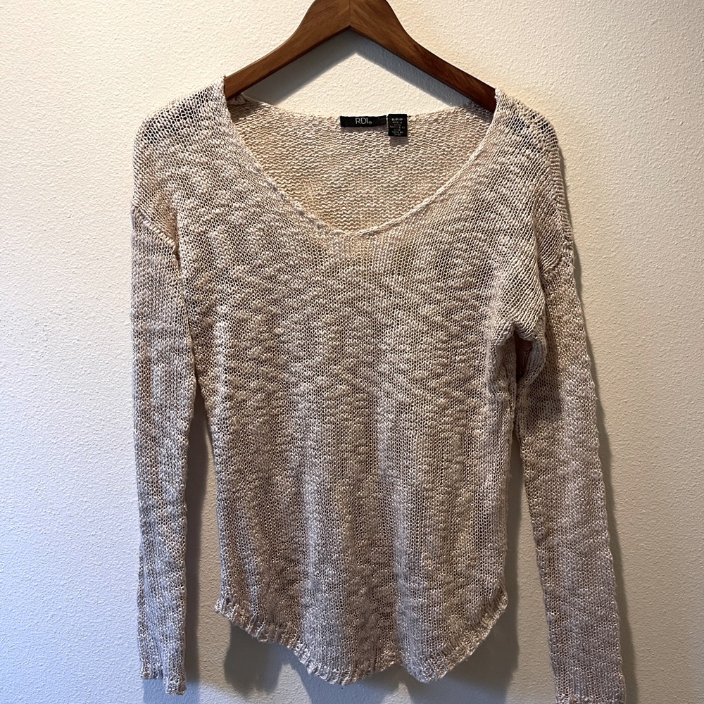 RDI Nordstrom Knit V neck Sweater